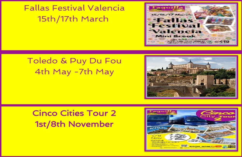 Taquilla Tickets & In The Sun Holidays 3